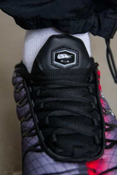 Чоловічі чорні кросівки Nike Air Max TN Purple Black х Ейр Макс ТН 41 ALL19867 фото