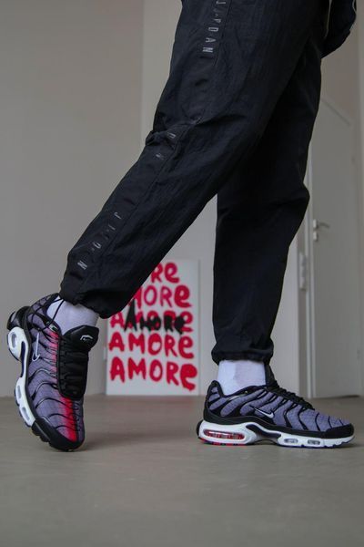 Чоловічі чорні кросівки Nike Air Max TN Purple Black х Ейр Макс ТН 41 ALL19867 фото