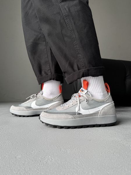 Чоловічі сірі кросівки Nike Craft Tom Sachs Grey White х Крафт 40 ALL17729 фото