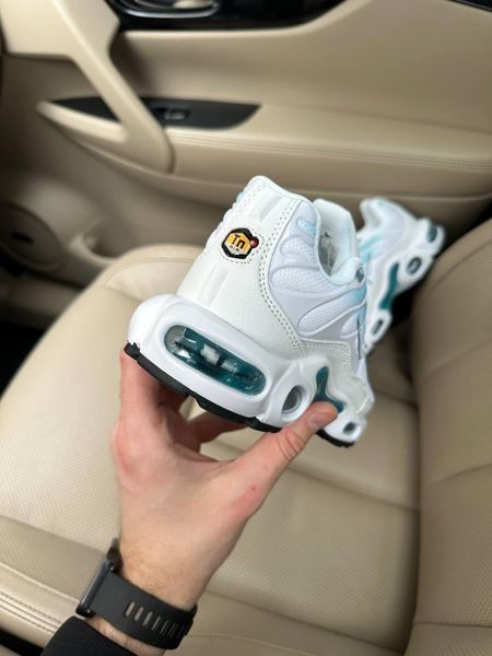 Жіночі білі кросівки Nike Air Max TN Plus White Blue х Ейр Макс ТН 39 ALL12809 фото