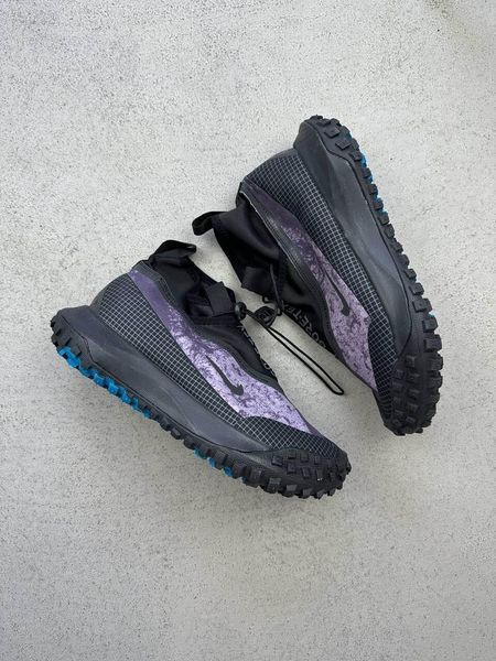 Чоловічі чорні кросівки Nike ACG Mountain Fly GORE-TEX Black Violet x Найк 41 ALL14354 фото
