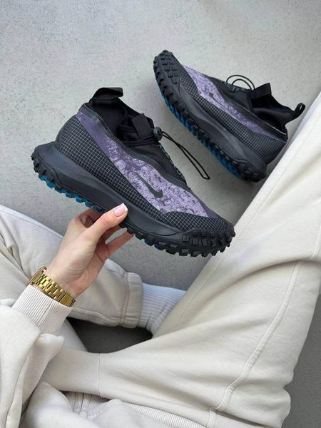 Чоловічі чорні кросівки Nike ACG Mountain Fly GORE-TEX Black Violet x Найк 41 ALL14354 фото