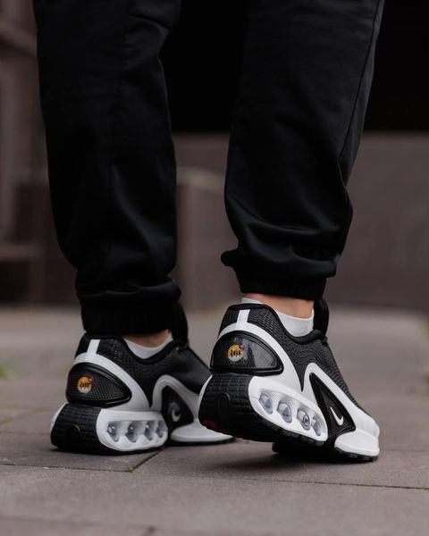 Чорні кросівки унісекс Nike Air Max DN Black White х Ейр Макс 36 ALL17384 фото