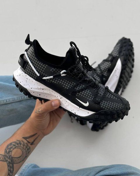 Чорні кросівки Найк чоловічі Nike ACG Mounth Low Gore-Tex Black White 41 ALL09769M фото