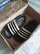 Чорні капці Адідас Аділет унісекс Adidas Adilette Black White 36 ALL04471W фото 4