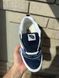 Блакитні кеди унісекс Vans KNU Skool Blue White х Ванс 37 ALL16641 фото 2