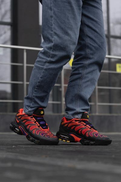Чоловічі чорні кросівки Nike Air Max Drift Plus TN Black Red х Ейр Макс ТН 41 ALL17071 фото