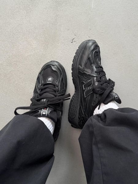 Чорні кросівки унісекс New Balance 1906D Protection Pack Black Leather х Нью Беланс 36 ALL13949 фото