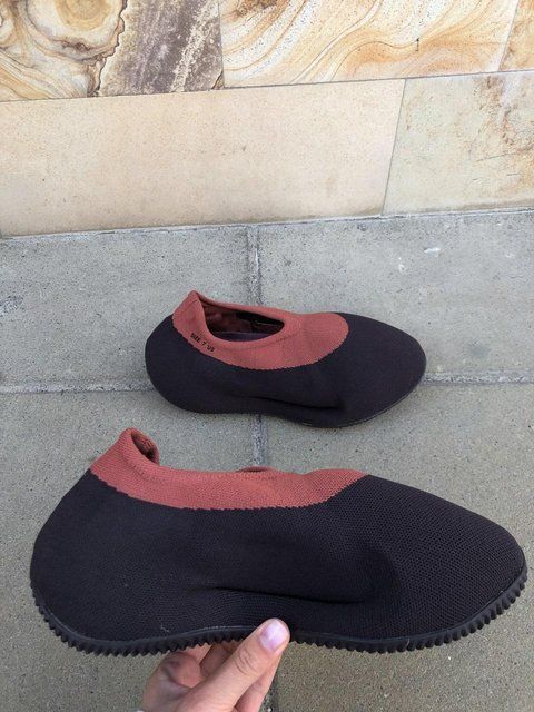 Чорні літні крокси Адідас Їзі унісекс Adidas Yeezy Knit RNR Stone Carbon 36 ALL09051W фото