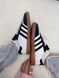 Чорно-білі кросівки Adidas Samba Stussy White Black x Адідас Самба 36 ALL17484 фото 4