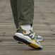 Сірі чоловічі кросівки Adidas Nite Jogger Boost Core Black Yellow Dark Grey x Джоггер 41 ALL10931 фото 5