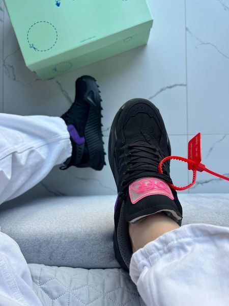 Чорні кросівки унісекс OFF WHITE Odsy-1000 Black SS22 х Офф Вайт 41 ALL15983 фото