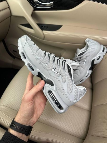 Сірі кросівки унісекс Nike Air Max TN Plus Grey х Ейр Макс ТН Плюс 41 ALL20032 фото
