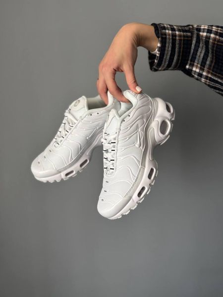 Білі кросівки унісекс Nike Air Max TN Plus White х Ейр Макс ТН 36 ALL19559 фото