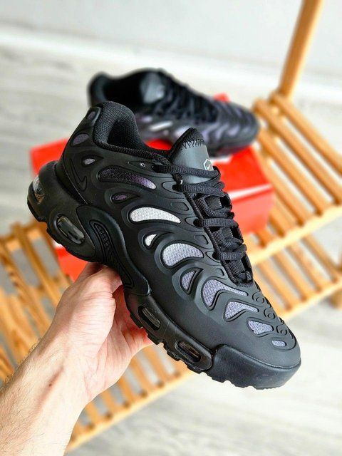 Чоловічі чорні кросівки Nike Air Max TN Drift Black х Ейр Макс ТН 40 ALL16490 фото