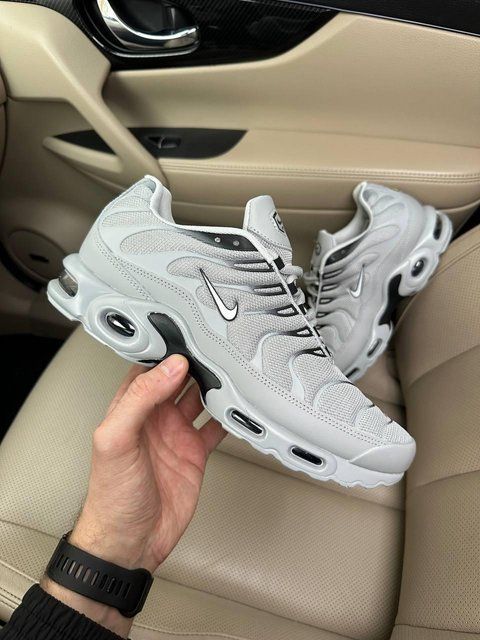 Сірі кросівки унісекс Nike Air Max TN Plus Grey х Ейр Макс ТН Плюс 41 ALL20032 фото