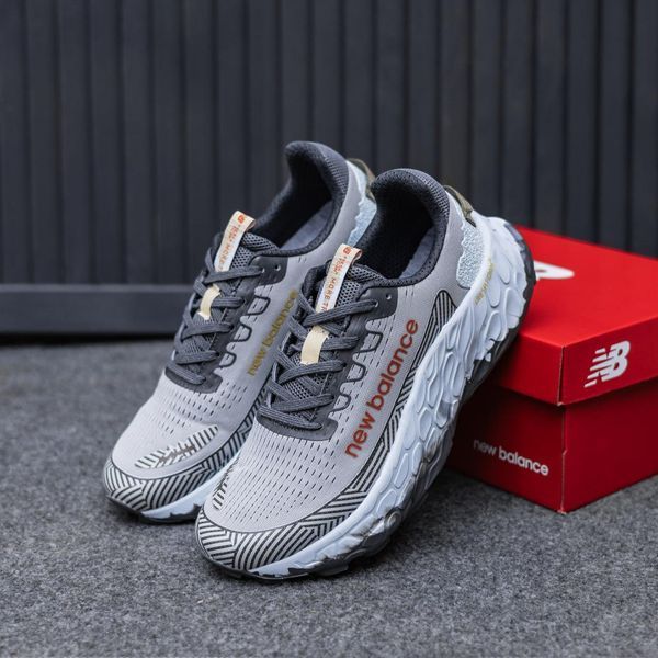 Сірі чоловічі кросівки New Balance More Trail V3 Fresh Foam Grey Blue х Нью Беланс 40 ALL20352 фото