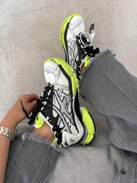 Жіночі кросівки Balenciaga Runner Trainer Black Acid Silver x Баленсіага 37 ALL15800 фото