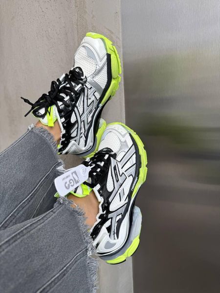 Жіночі кросівки Balenciaga Runner Trainer Black Acid Silver x Баленсіага 37 ALL15800 фото