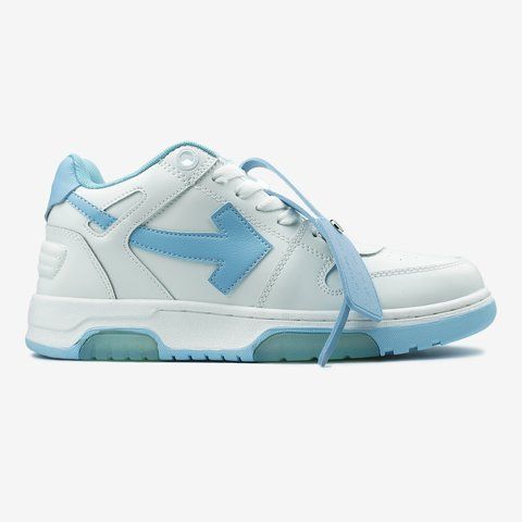 Білі кросівки унісекс OFF WHITE Out of Office Blue White х Офф Вайт 36 ALL15075 фото
