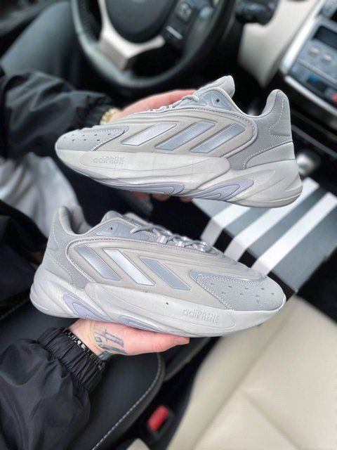 Сірі кросівки Адідас Озелія чоловічі Adidas Ozelia Grey 41 ALL07520M фото