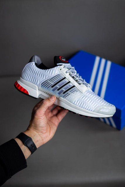 Білі чоловічі кросівки Adidas Climacool 1 White Black Red x Клімакул 44 ALL25104 фото