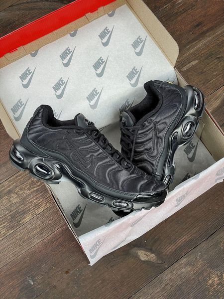 Чоловічі чорні кросівки Nike Air Max TN Plus Black х Ейр Макс ТН 41 ALL19678 фото