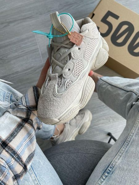 Бежеві кросівки Адідас Ізі Буст 500 унісекс Adidas Yeezy Boost 500 Blush 37 ALL15905 фото