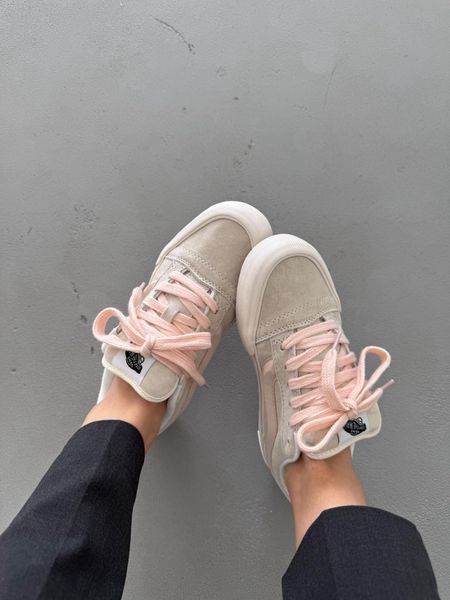 Бежеві кеди Vans Knu Pastels Pink х Ванс 36 ALL15019 фото