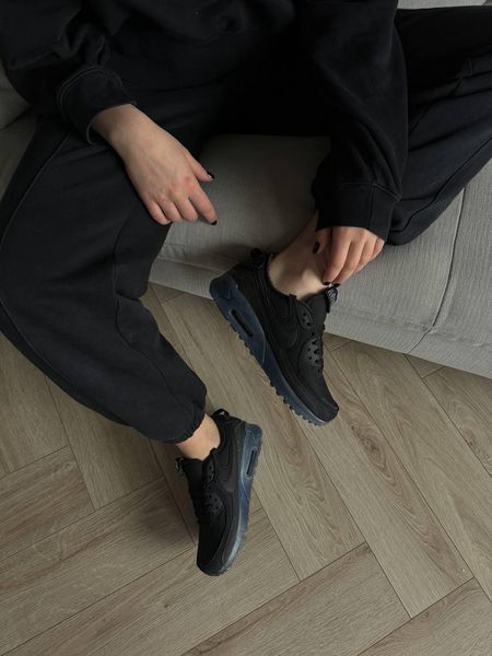 Чорні кросівки унісекс Nike Air Max Terrascape 90 Black Blue х Ейр Макс 36 ALL11819 фото