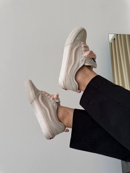 Бежеві кеди Vans Knu Pastels Pink х Ванс 36 ALL15019 фото