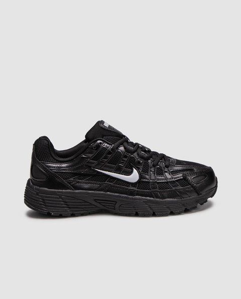Чоловічі чорні кросівки Nike P-6000 Black White х Найк 41 ALL19054 фото