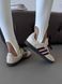 Жіночі бежеві кросівки Adidas Samba OG Wonder White Maroon x Самба 36 ALL20390 фото 9