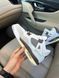 Білі кросівки унісекс Air Jordan 4 Ma Maniere White Beige Brown х Джордан 36 ALL11547 фото 10