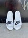 Білі шльопанці Найк жіночі Nike Slippers White 36 ALL04392W фото 1