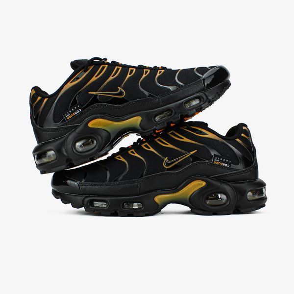 Чоловічі чорні кросівки Nike Air Max TN Cordura Black Gold х Ейр Макс ТН 41 ALL14805 фото