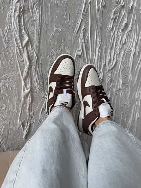 Бежеві кросівки унісекс Nike SB Dunk Wmns Brown Sail х Данк 36 ALL11974 фото