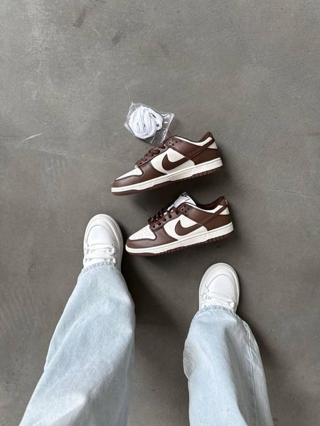 Бежеві кросівки унісекс Nike SB Dunk Wmns Brown Sail х Данк 36 ALL11974 фото