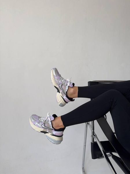 Жіночі фіолетові кросівки Nike V2K Runtekk Purple Silver х Ейр Макс 36 ALL20837 фото