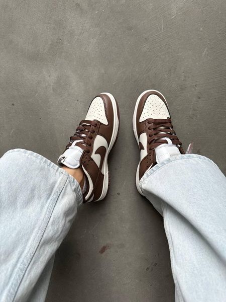 Бежеві кросівки унісекс Nike SB Dunk Wmns Brown Sail х Данк 36 ALL11974 фото