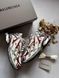 Білі чоловічі кросівки Balenciaga Runner White Burgundy Grey x Баленсіага 40 ALL24292 фото 5