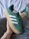 Жіночі зелені кросівки Adidas Gazelle Bold Platform Green White х Газель 36 ALL18130 фото 2