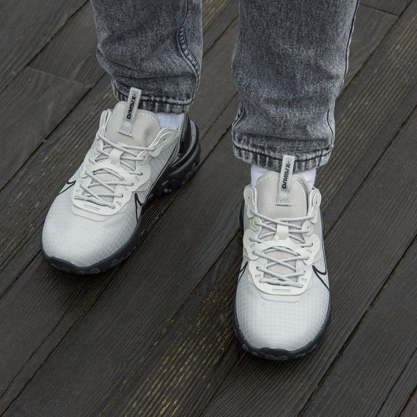 Сірі чоловічі кросівки Nike React Vision Light Grey х Найк 40 ALL23825 фото