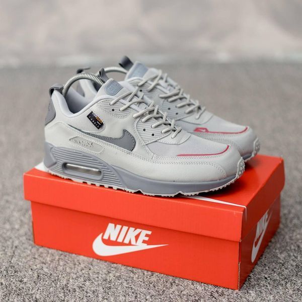 Чоловічі сірі кросівки Nike Air Max 90 Surplus Grey х Ейр Макс 40 ALL10648 фото