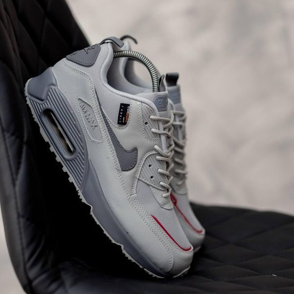Чоловічі сірі кросівки Nike Air Max 90 Surplus Grey х Ейр Макс 40 ALL10648 фото