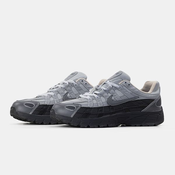 Сірі кросівки унісекс Nike P-6000 Smoke Grey Platinum Purple х Найк 36 ALL21759 фото