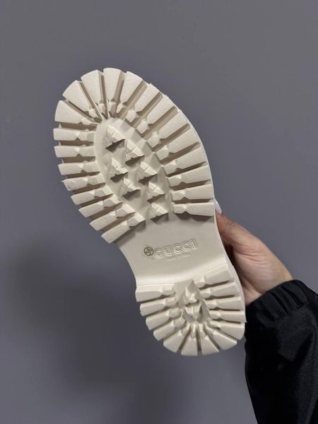 Жіночі бежеві шльопанці, капці Gucci Mules Slides Beige х Гуччі 36 ALL22211 фото