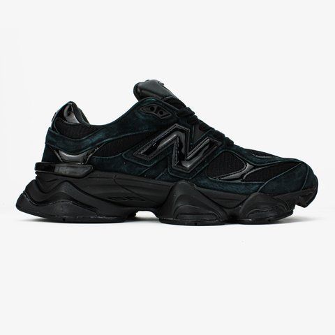 Чоловічі чорні кросівки New Balance 9060 Glossy Black х Нью Беланс 41 ALL23754 фото