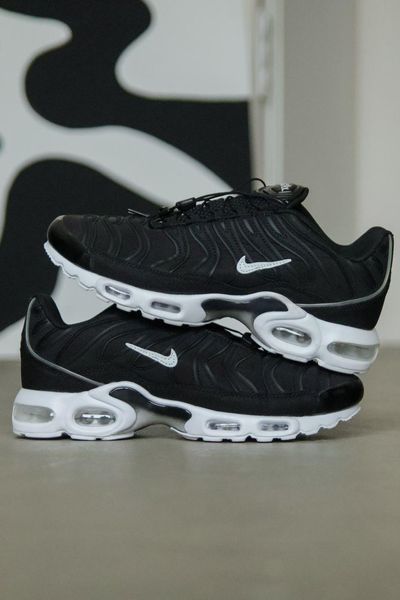 Чоловічі чорні кросівки Nike Air Max TN Plus Black White х Ейр Макс ТН 41 ALL19815 фото