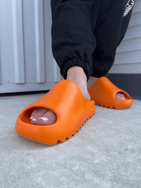 Помаранчеві капці Адідас Їзі Слайд жіночі Adidas Yeezy Slide Orange 36 ALL06757W фото